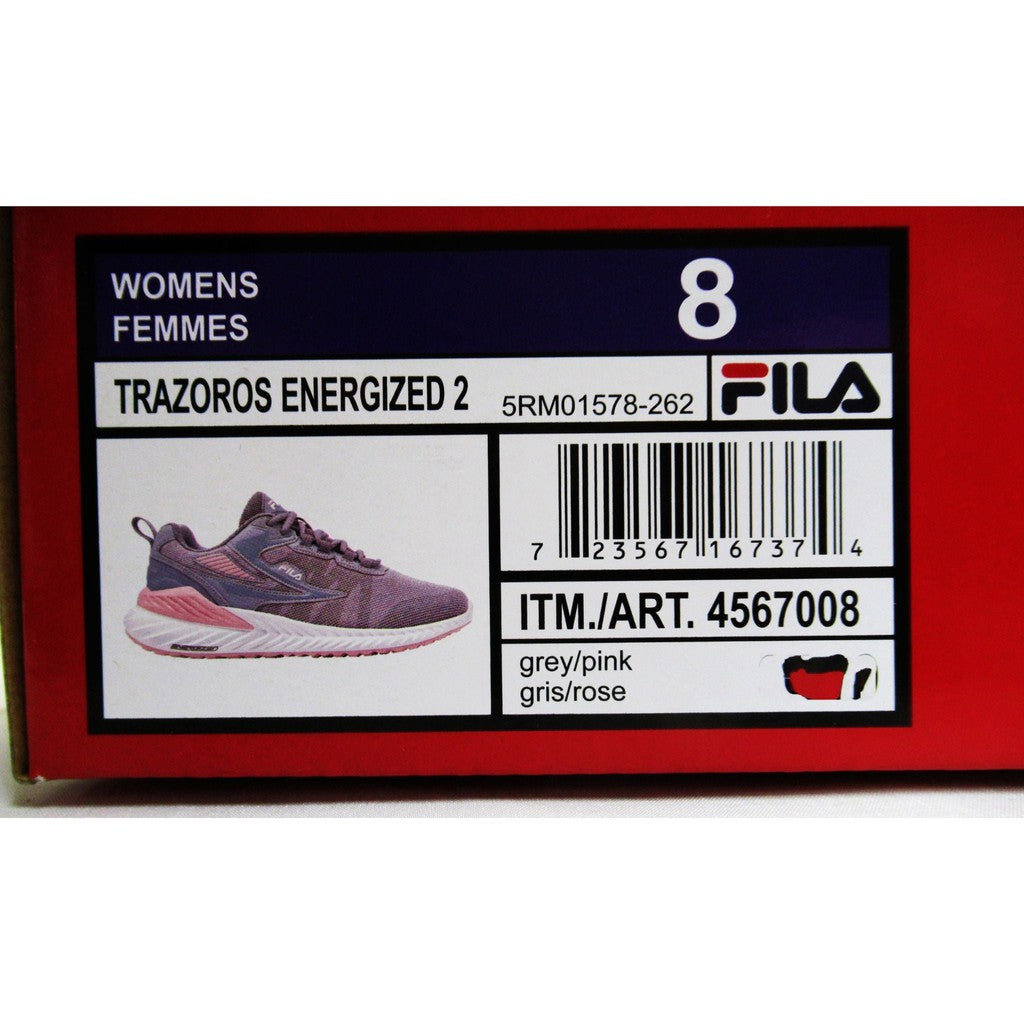 FILA Women's Trazoros Shoe Grey 8 – Liquidation Nation