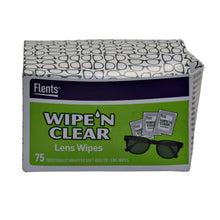 Load image into Gallery viewer, FLENTS WIPE &#39;N CLEAR LENS CLEANING WIPES
