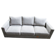 Load image into Gallery viewer, Fabric 3 Seater Sofa Cream
