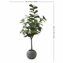 Load image into Gallery viewer, Faux 3.05 m (10 ft.) Fiddle Leaf Fig Tree with Planter-Liquidation Store
