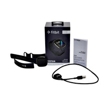 Load image into Gallery viewer, Fitbit Sense Unisex Smart Watch - 2 Charging Cables Black-Watches-Liquidation Nation
