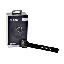 Load image into Gallery viewer, Fitbit Sense Unisex Smart Watch - 2 Charging Cables Black-Liquidation
