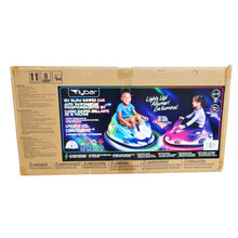 Load image into Gallery viewer, Flybar 12V GLOW Bumper Car Ride On
