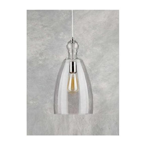 Forte Lighting 2673-01-55 1-Light; Wide Suspension Mini Pendant