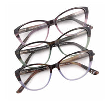 Load image into Gallery viewer, Foster Grant Design Optics Women&#39;s Cat Eye Plastic Reading Glasses 3-Pk +2.00
