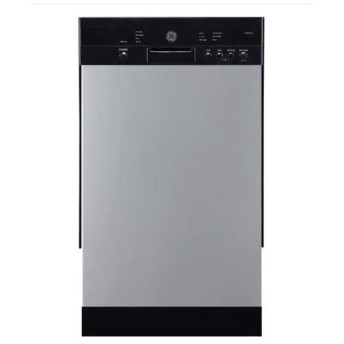 GE 18 in. Built In Dishwasher w/ Two Direct Feed Spray Arms GBF180SSMSS