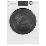 GE 24-Inch 2.8 cu. ft. Stainless Steel Drum Frontload Washer in White GFW148SSM1WW