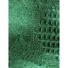 Load image into Gallery viewer, Gajmoti Jacqard Place Mats (6) with Runner (1) Green
