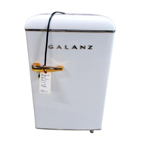 Galanz Mini Retro 2.5 cu ft Refrigerator White