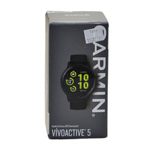 Load image into Gallery viewer, Garmin Vivoactive 5 Health &amp; Fitness GPS Smartwatch Blk
