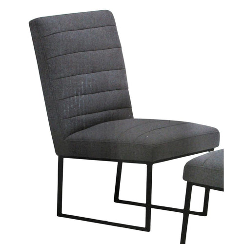 Gilman Creek Fabric Dining Chair 2 Pack Dark Grey