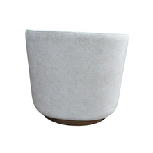 Load image into Gallery viewer, Gilman Creek Kosi Swivel Tub Chair with Wood Base Beige
