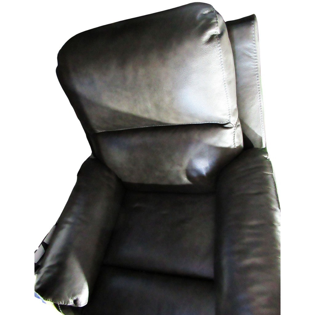 Gilman Creek – Leather Power Swivel Glider Recliner