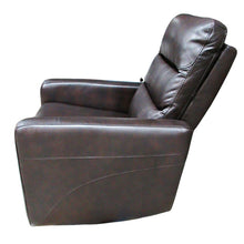 Load image into Gallery viewer, Gilman Creek Leather Power Swivel Glider Recliner Brown
