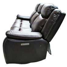 Load image into Gallery viewer, Gilman Creek Top Grain Leather Power Reclining Sofa Dark Grey
