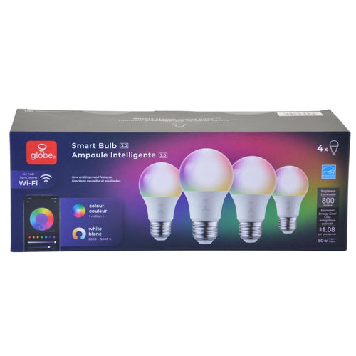 Globe Smart Bulb 3.0 Four Pack