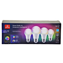 Load image into Gallery viewer, Globe WI FI Smart Bulbs A19 LED Pack of 4
