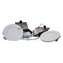 Load image into Gallery viewer, Globe Wi-Fi Smart 3&quot; Ultra Slim LED Recessed Lighting Kit 2-Pack White
