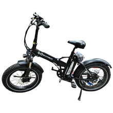 Load image into Gallery viewer, Go Express Foldable Electric Bike Black
