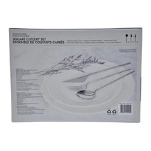 Load image into Gallery viewer, Golden Bell Square Cutlery Set 24 pieces-Liquidation
