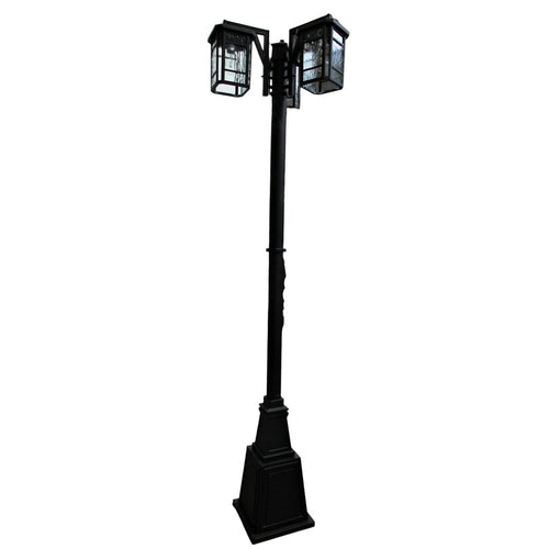 Good Earth Lighting LED Outdoor Post Light Black