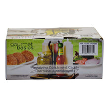 Load image into Gallery viewer, Gourmet Basics Revolving Condiment Caddy
