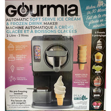 Load image into Gallery viewer, Gourmia Automatic Soft Serve Ice Cream &amp; Frozen Drink Maker
