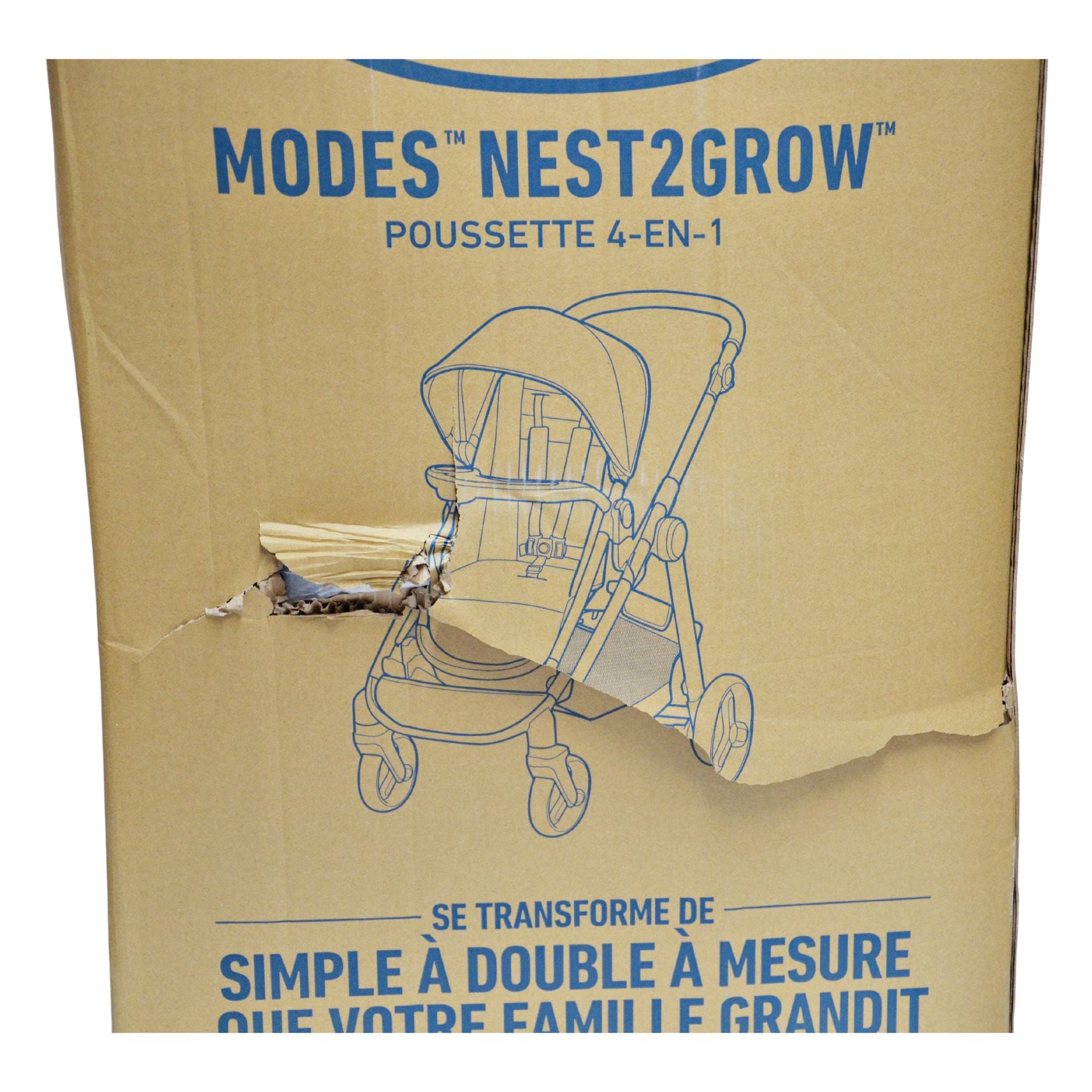 Graco Modes Nest2Grow 4 in 1 Stroller Single to Double