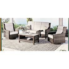 Load image into Gallery viewer, Grand Leisure 4 Piece Seating Set
