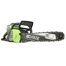 Load image into Gallery viewer, Greenworks Pro 80v 18” 2.0 kw Brushless Chainsaw
