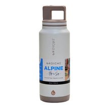 Load image into Gallery viewer, Grosche Alpine 1.2L (40 oz) Stainless Steel Water Bottle - White
