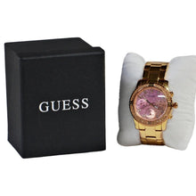 Load image into Gallery viewer, Guess Rose Gold-Tone Pink Dial Multifunction Watch U0774L3
