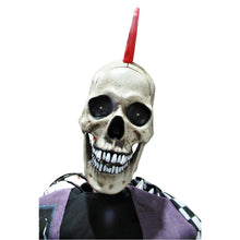 Load image into Gallery viewer, Halloween Skeleton Punk Rocker 1.83 m (6 ft.)-Liquidation

