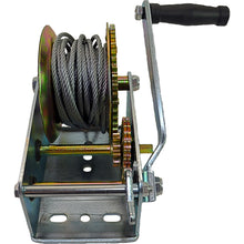 Load image into Gallery viewer, Hand Winch Crank Gear Winch &amp; Cable, Heavy Duty, for Trailer, Boat or ATV
