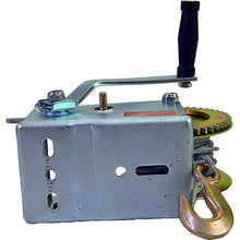 Load image into Gallery viewer, Hand Winch Crank Gear Winch &amp; Cable, Heavy Duty, for Trailer, Boat or ATV
