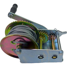 Load image into Gallery viewer, Hand Winch Crank Gear Winch &amp; Cable, Heavy Duty, for Trailer, Boat or ATV
