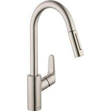 Load image into Gallery viewer, Hansgrohe HG Cento Single-Handle Kitchen Faucet Steel Optik
