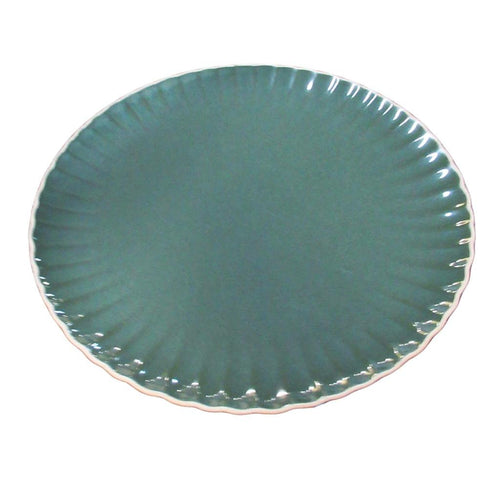 Hearth & Hand Scalloped Edge Stoneware Dinner Plate 10.5