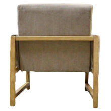 Load image into Gallery viewer, Hearth &amp; Hand with Magnolia Canvas Upholstered Accent Armchair - Khaki
