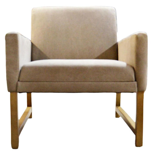 Hearth & Hand with Magnolia Canvas Upholstered Accent Armchair - Khaki