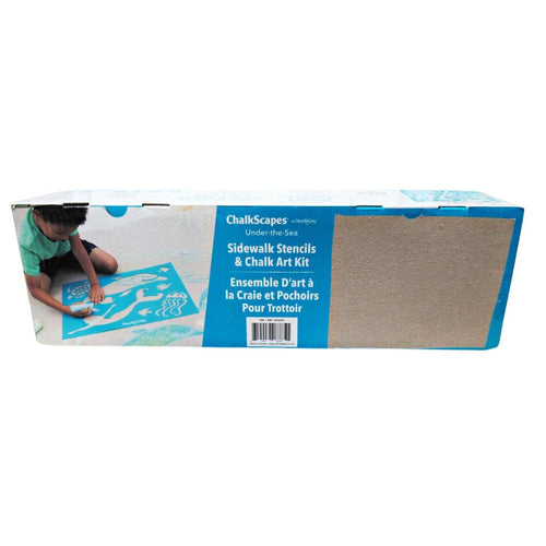 Hearthsong ChalkScapes Stenciling Kit Under the Sea