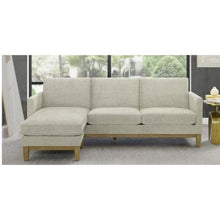 Load image into Gallery viewer, Henredon Murphy 2-piece Fabric Sofa w/Reversible Chaise Beige
