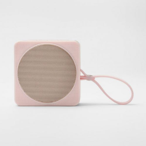 Heyday Small Portable Wireless Speaker Pink & Gold