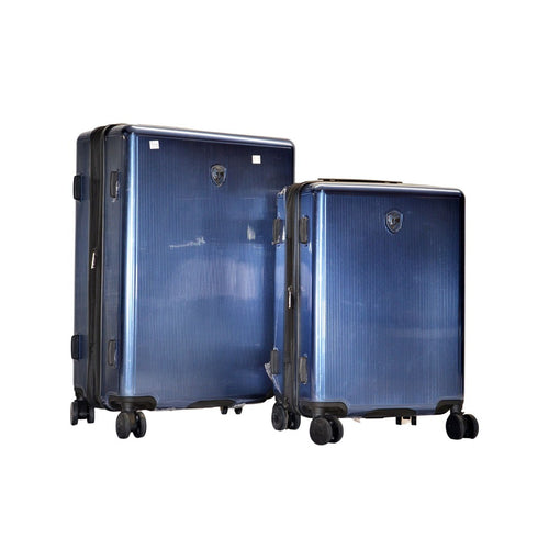 Heys Chromium 2-Piece Hard-Side Luggage Set Blue