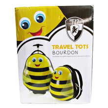 Load image into Gallery viewer, Heys Travel Tots 2 Piece Kids Luggage &amp; Backpack Set Bumblebee
