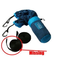 Load image into Gallery viewer, Hidden Wild Double Travel Hammock Blue Used-Sports &amp; Recreation-Liquidation Nation
