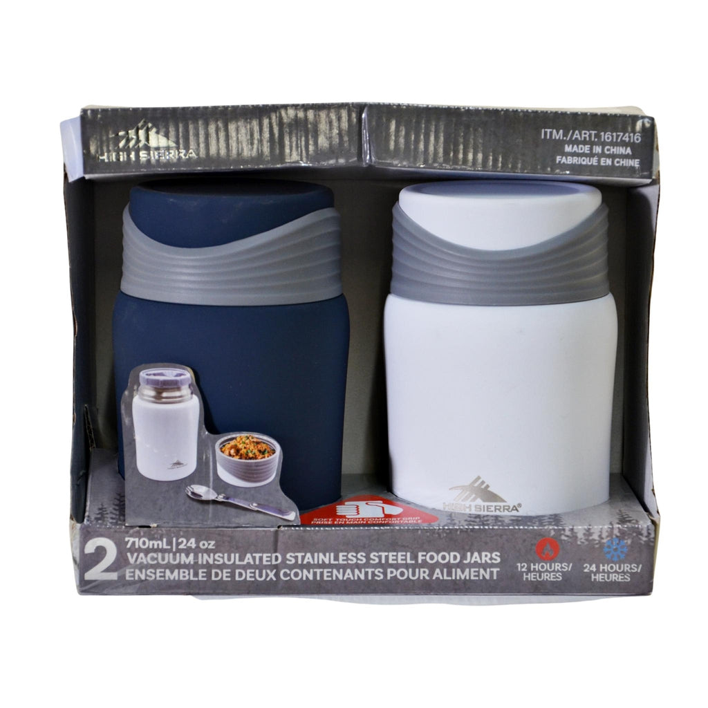HIGH SIERRA, 24 oz Food Thermos with Spoon, Double Wall I