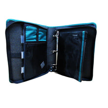 Load image into Gallery viewer, Hilroy 2&quot; Zipper Binder w/Pencil Pouch Green/Black-Home-Liquidation Nation
