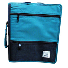 Load image into Gallery viewer, Hilroy 2&quot; Zipper Binder w/Pencil Pouch Green/Black
