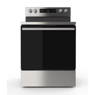 Hisense 30 in. 5.8 cu ft. Stainless Steel Electric Range with Air Fry and True Convection HBE3502CAS